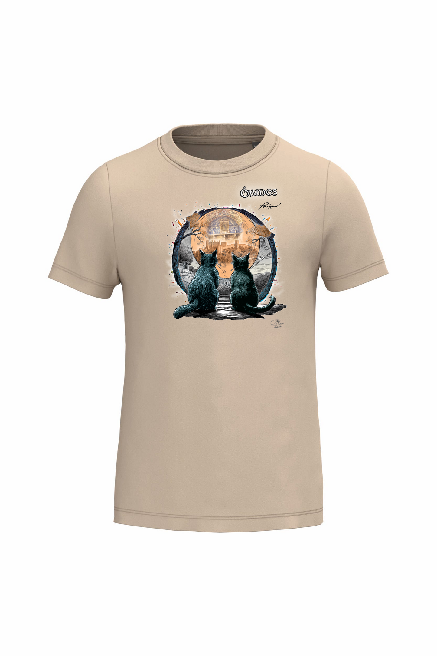 T-shirt de Criança Kariban Luar Óbidos