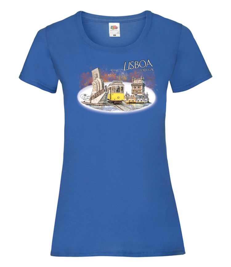 T-shirt Senhora Monumentos Belém