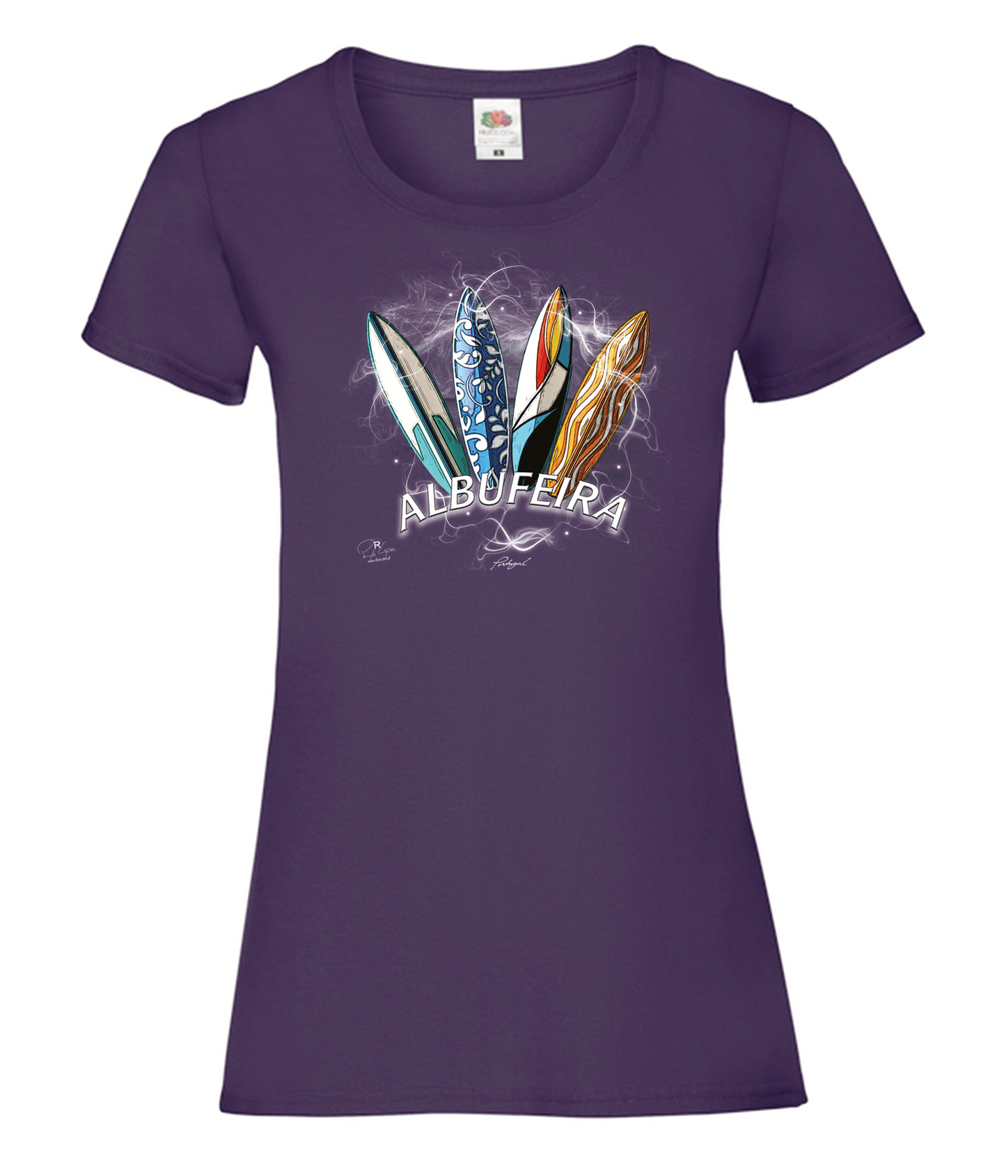 T-shirt Senhora Surfboards Albufeira