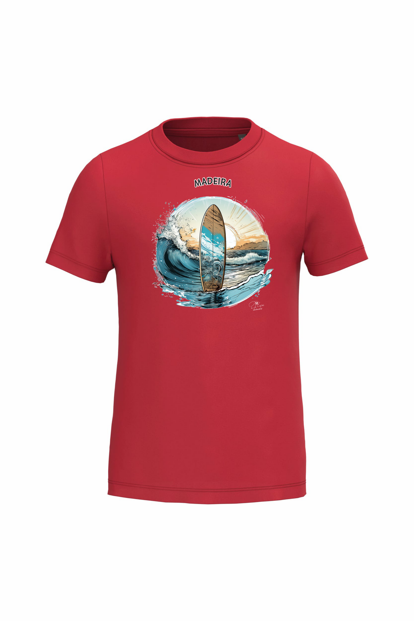 T-shirt de Criança Kariban Sol Madeira