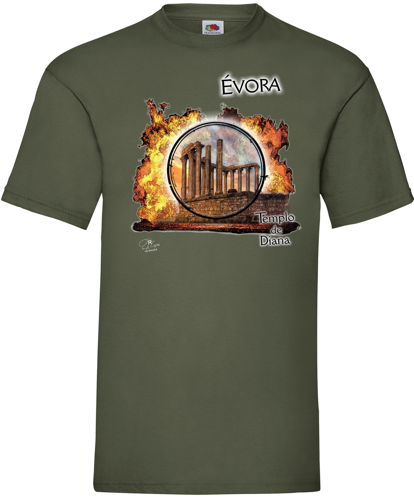 T-shirt Templo de Diana