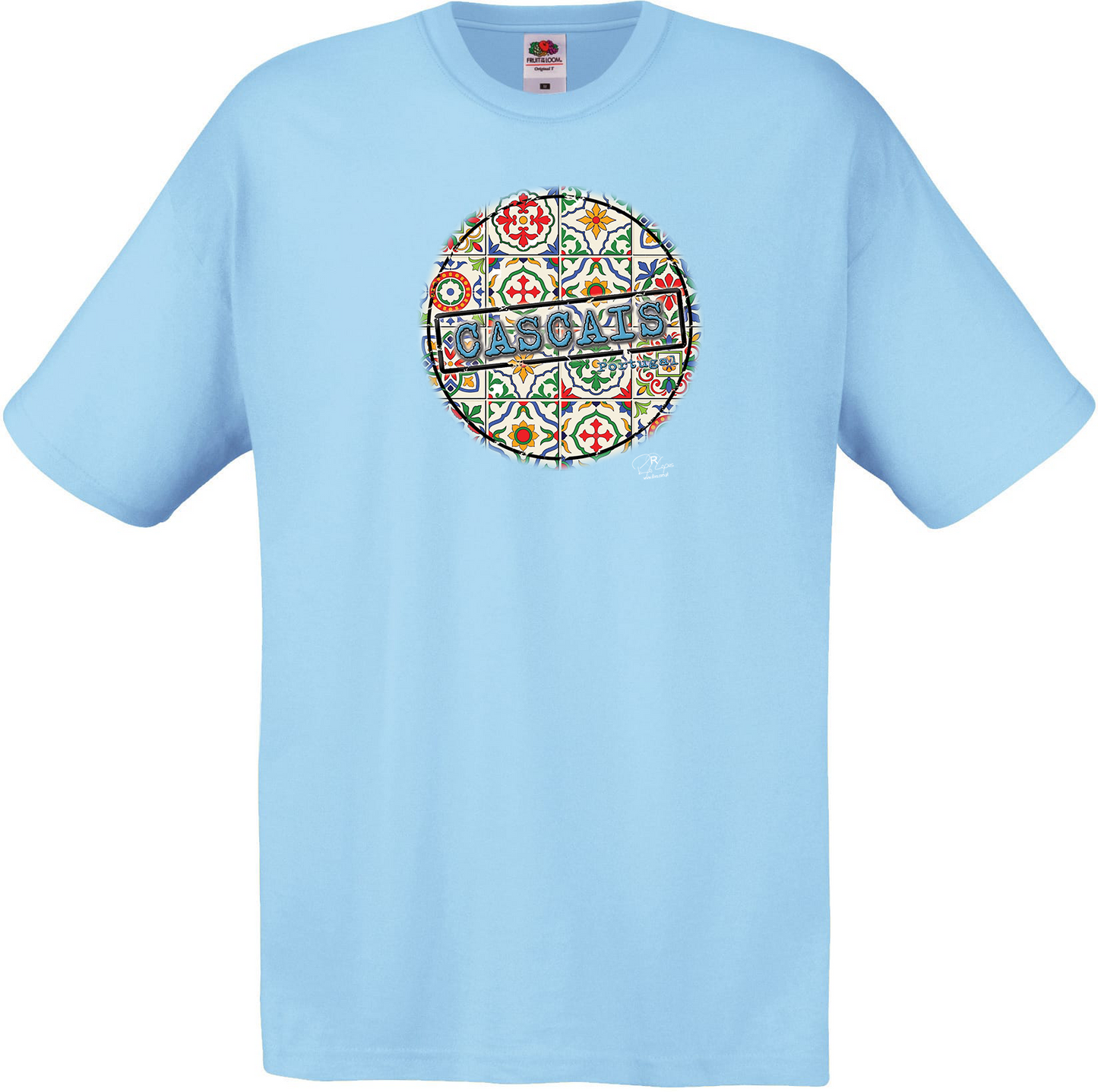 T-shirt Fruit of the Loom, Original 145g, Pin Cascais