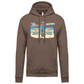 Sweatshirt Kariban com Capuz Pegadas Albufeira