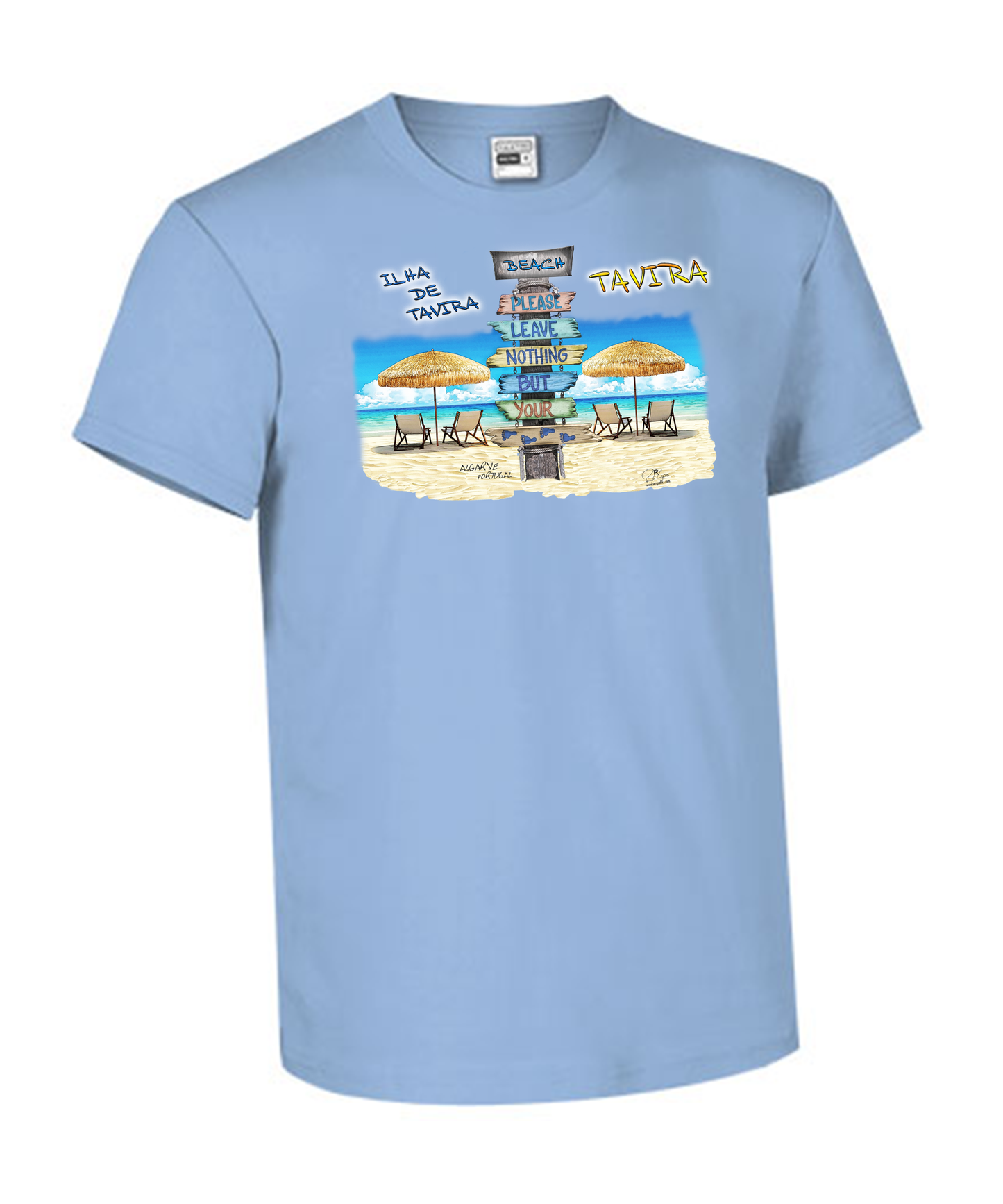 T-shirt Kids Pegadas Tavira