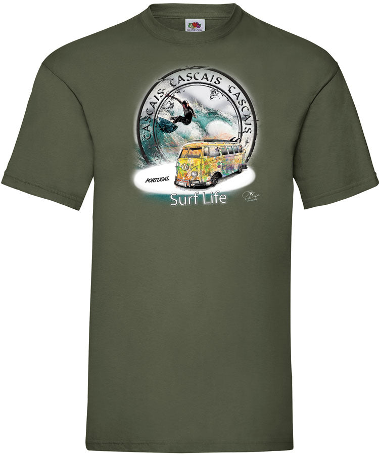 T-shirt Surf Life Cascais