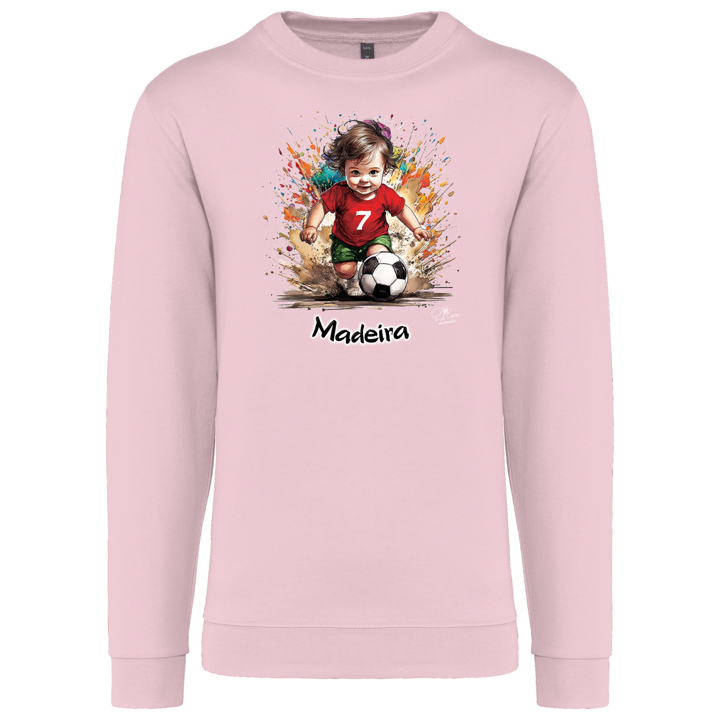 Sweatshirt Kariban sem Capuz 7 Madeira