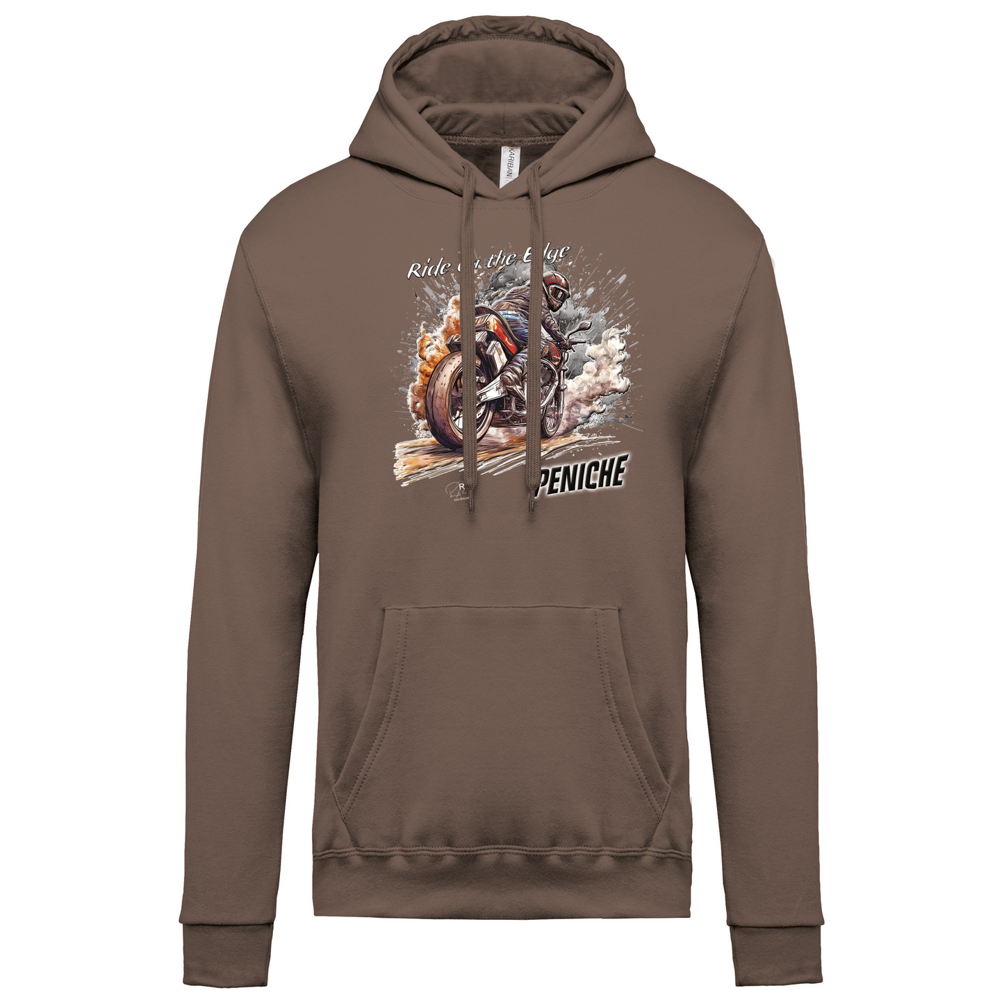Sweatshirt Kariban com Capuz Ride on the Edge Peniche