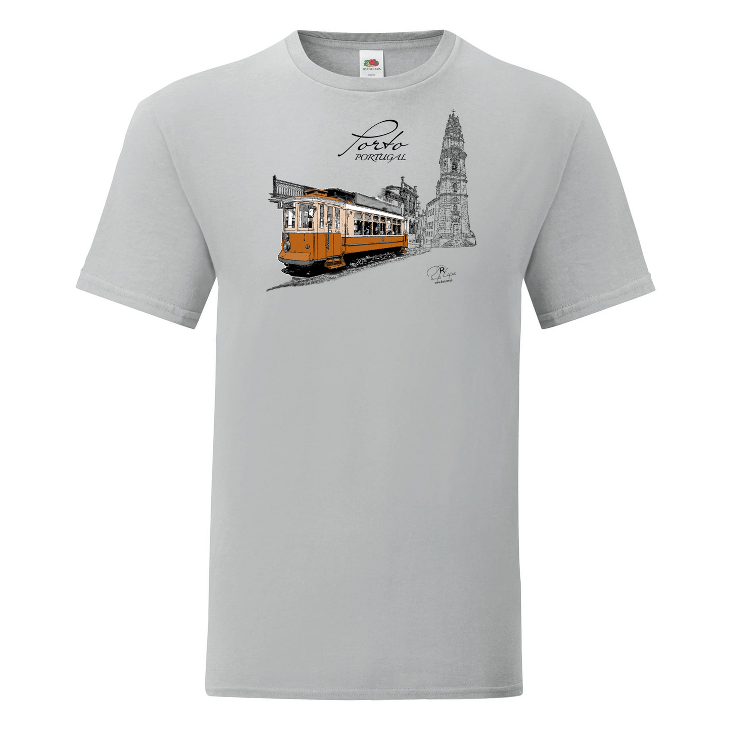 T-shirt Fruit of the Loom, Iconic, 150g, Clérigos
