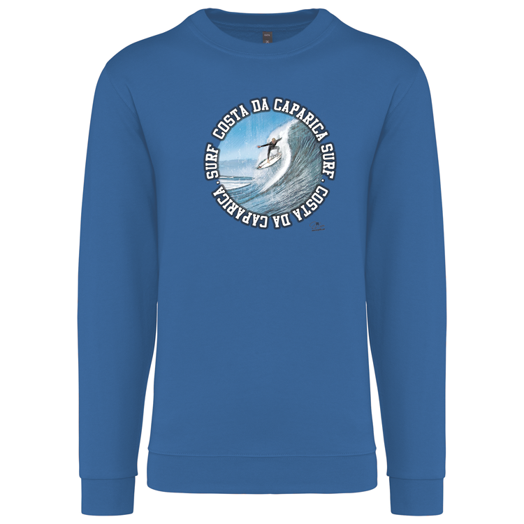 Sweatshirt Kariban sem Capuz Monster Waves 2 Costa da Caparica