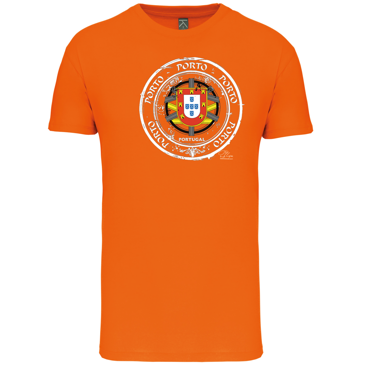 T-Shirt Algodão Biológico Selo Escudo Porto
