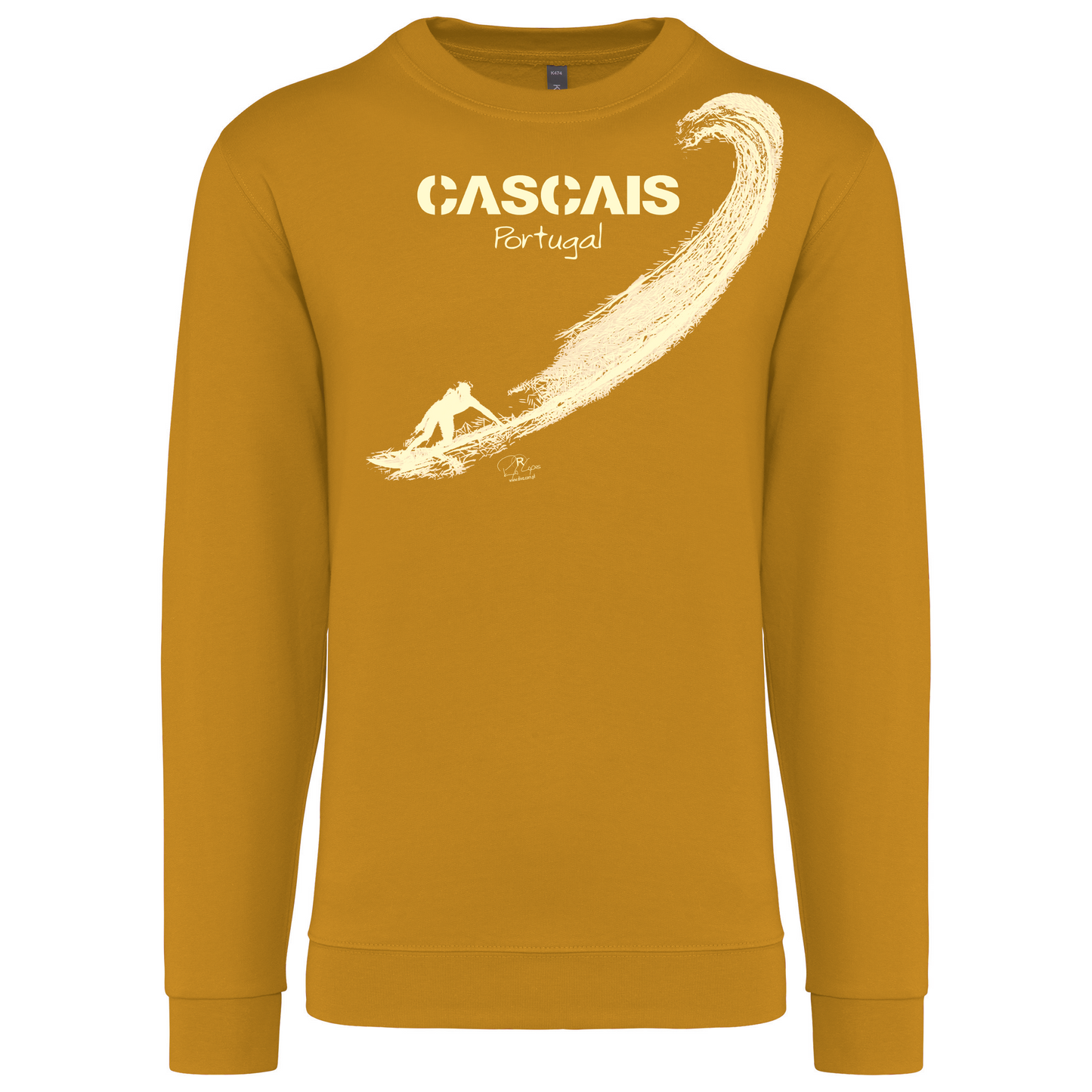 Sweatshirt Kariban sem Capuz Surf Cascais