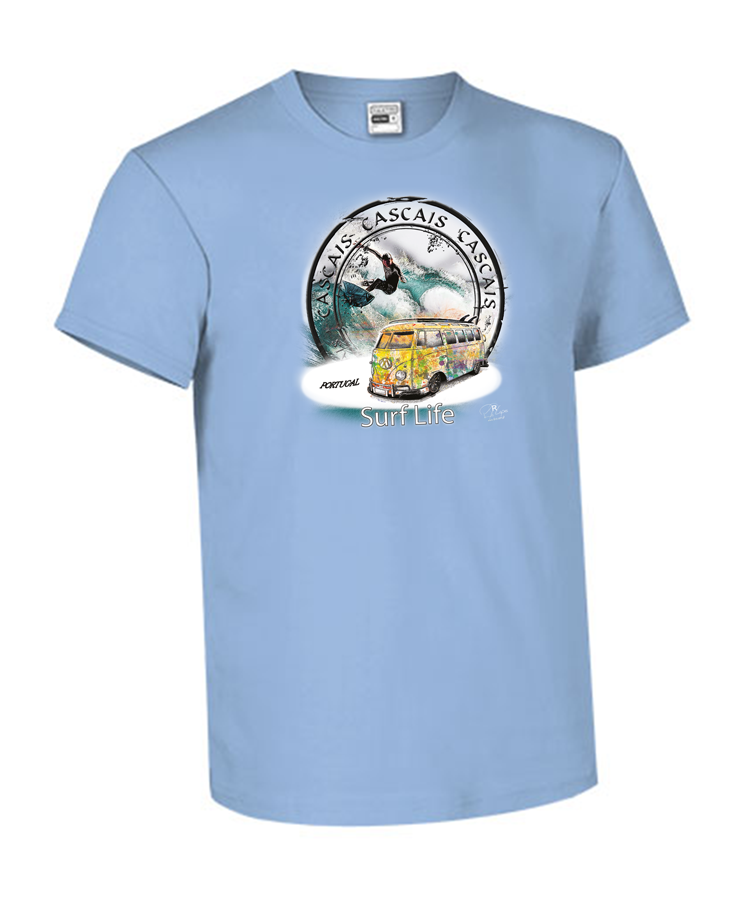 T-shirt Kids Surf Life Cascais