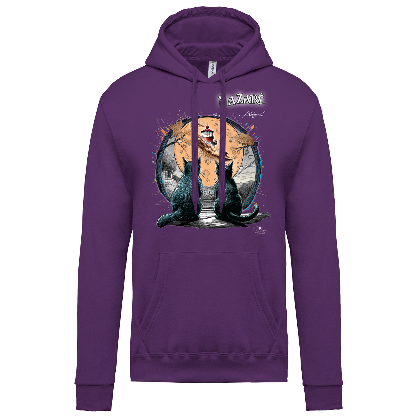 Sweatshirt Kariban com Capuz Luar Nazaré