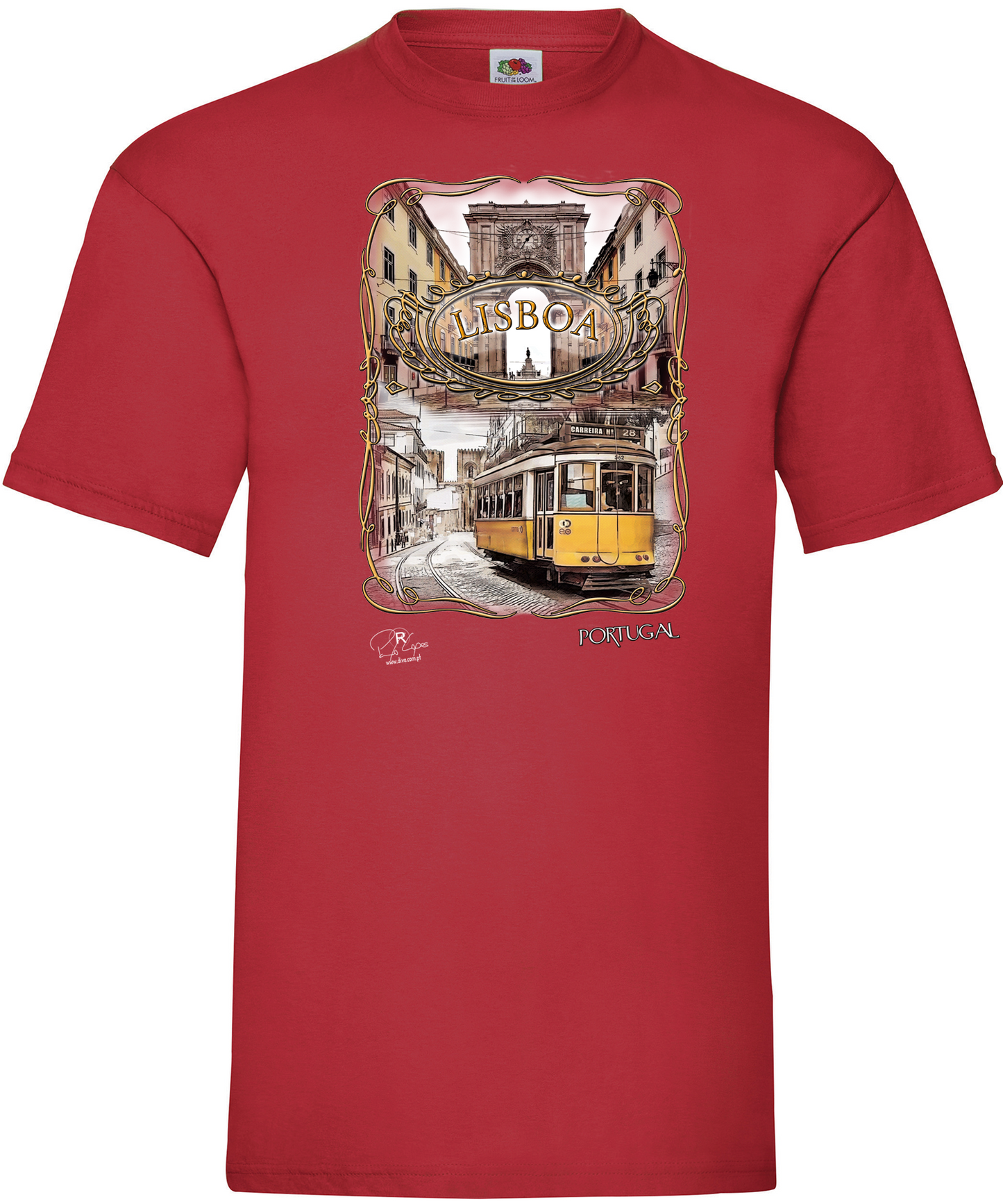 T-shirt Gold