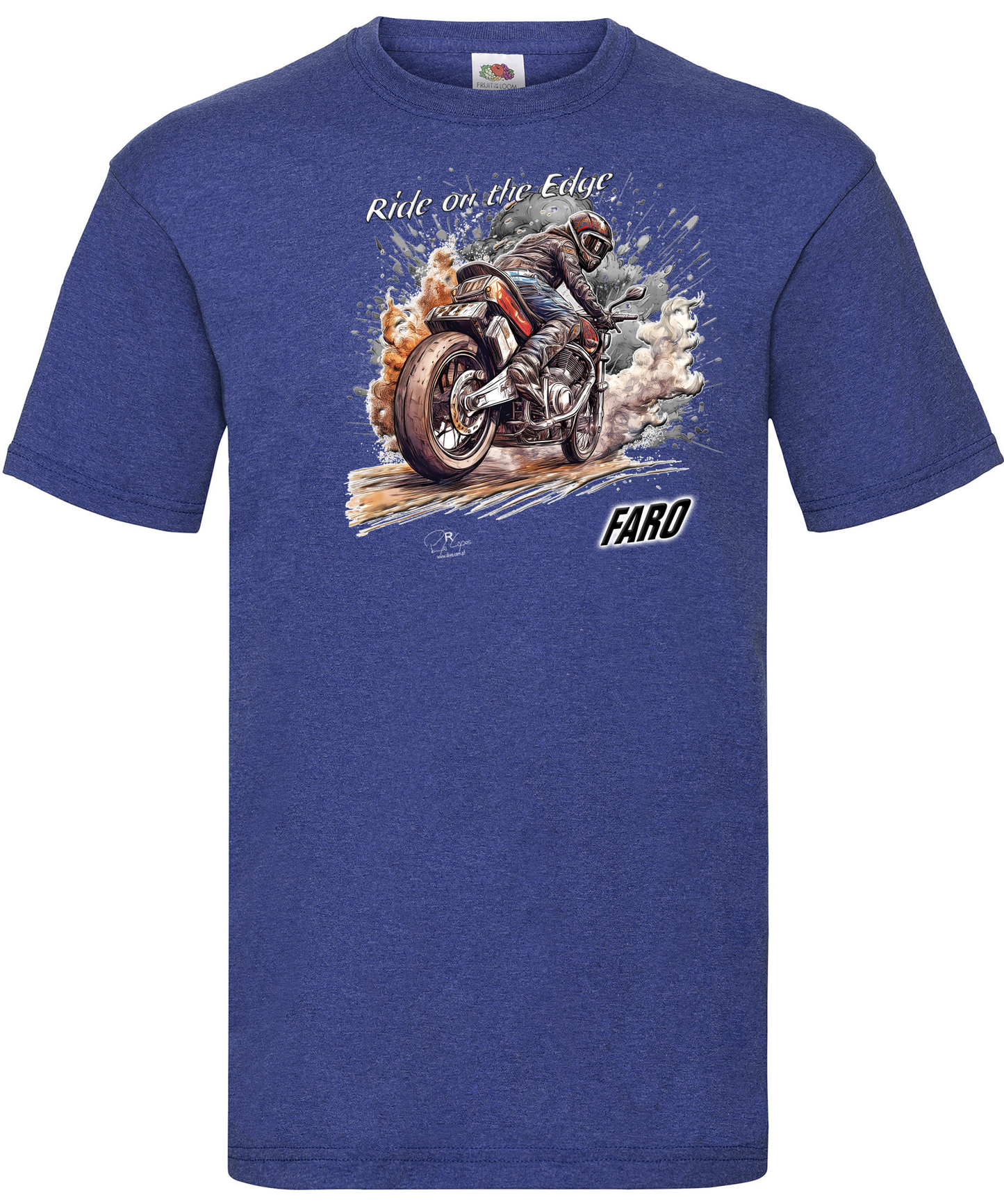 T-shirt Ride on the Edge Faro