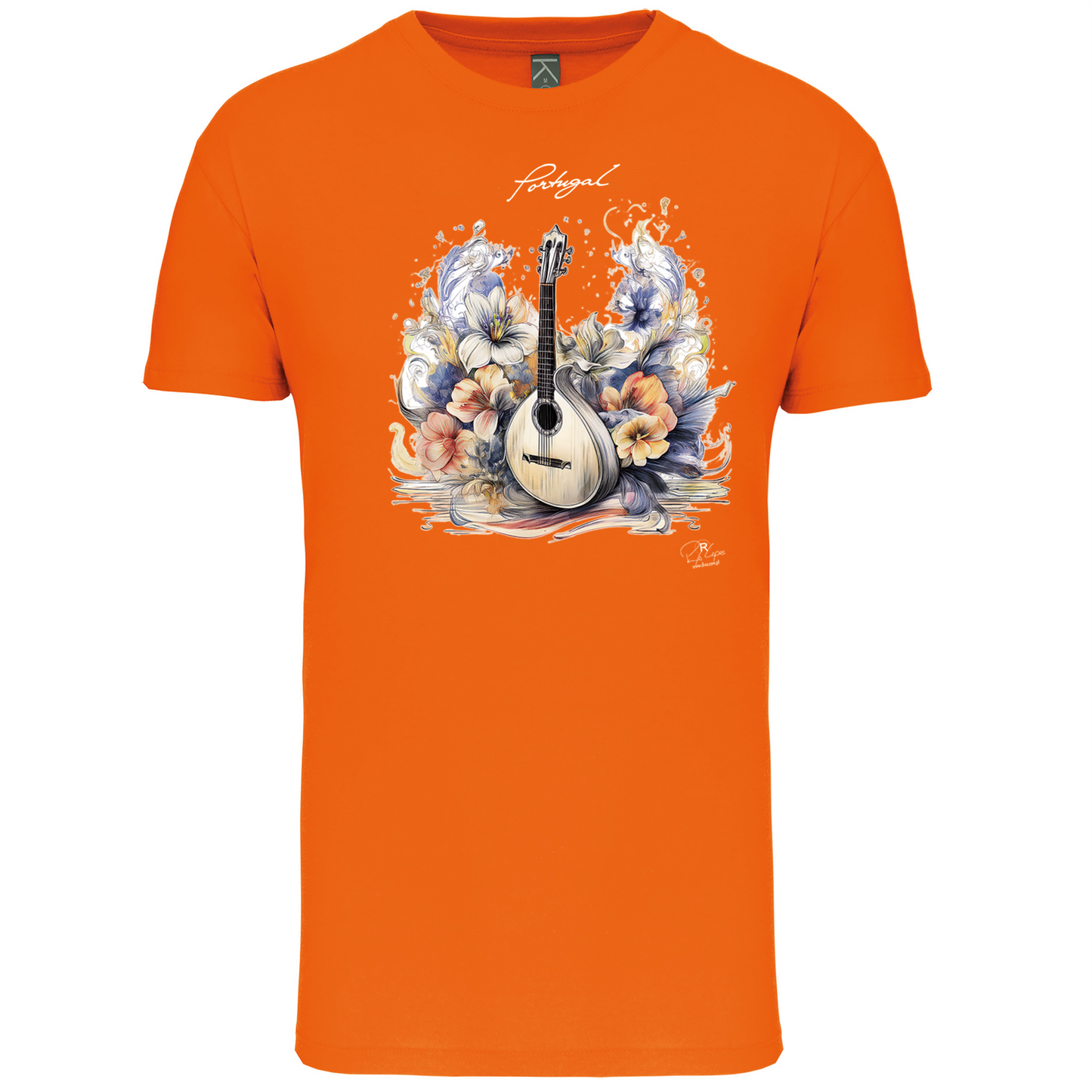 T-Shirt Algodão Biológico Guitarra Portuguesa