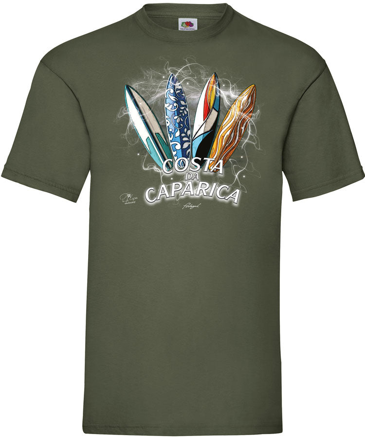 T-shirt Surfboards Costa da Caparica