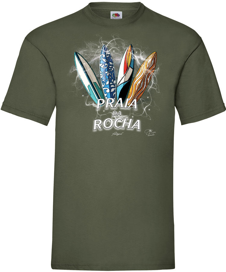 T-shirt Surfboards Praia da Rocha
