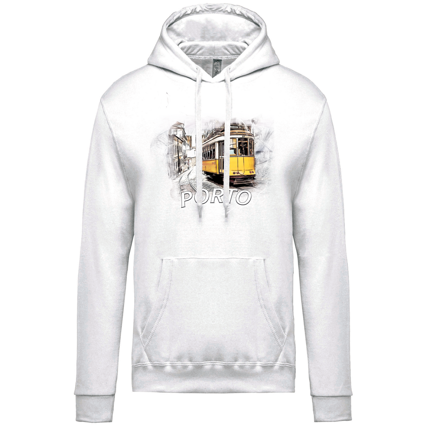 Sweatshirt Kariban com Capuz Carreira 28 Porto