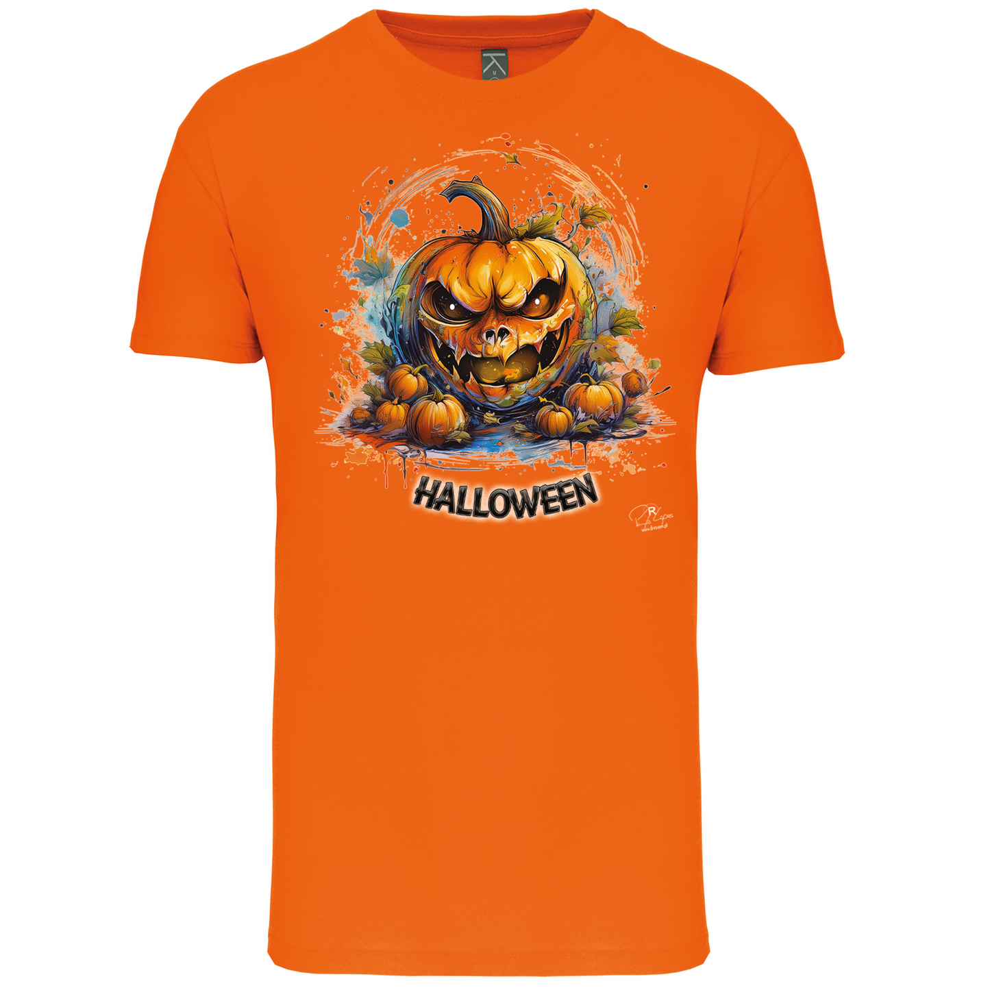 T-Shirt Algodão Biológico Abóbora