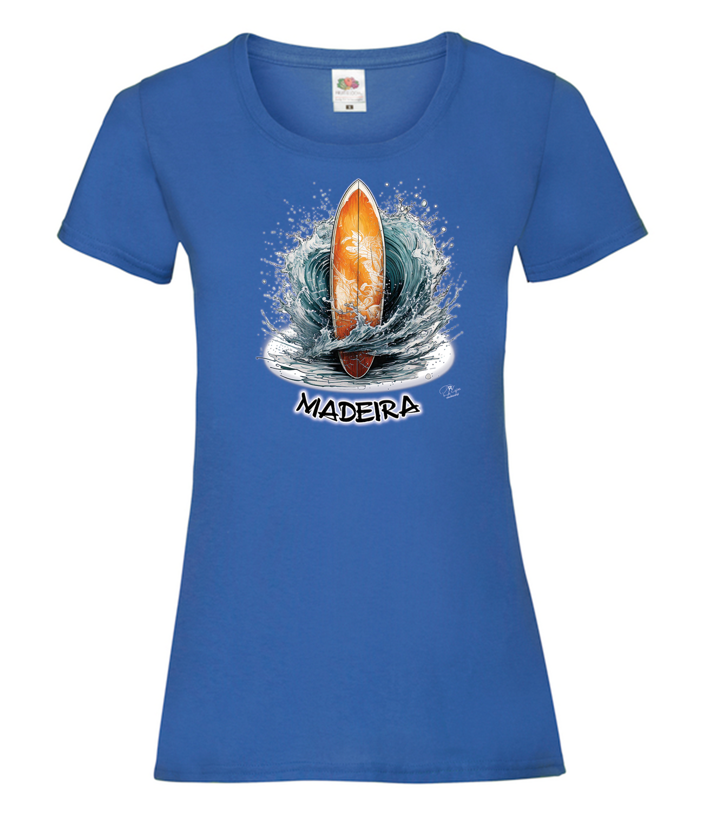 T-shirt Senhora Prancha Madeira