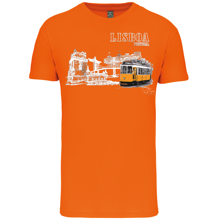 T-Shirt Algodão Biológico Monumentos Lisboa