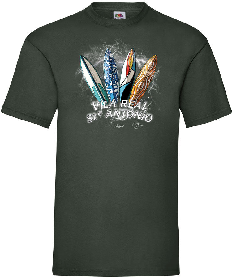 T-shirt Surfboards Vila Real Stº António
