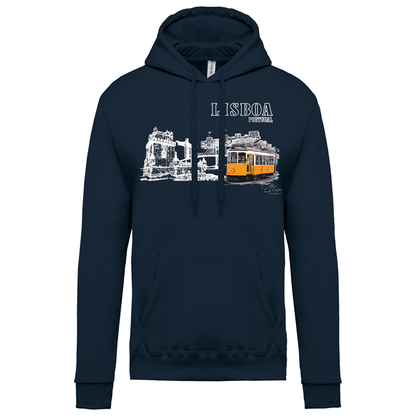 Sweatshirt Kariban com Capuz Monumentos Lx