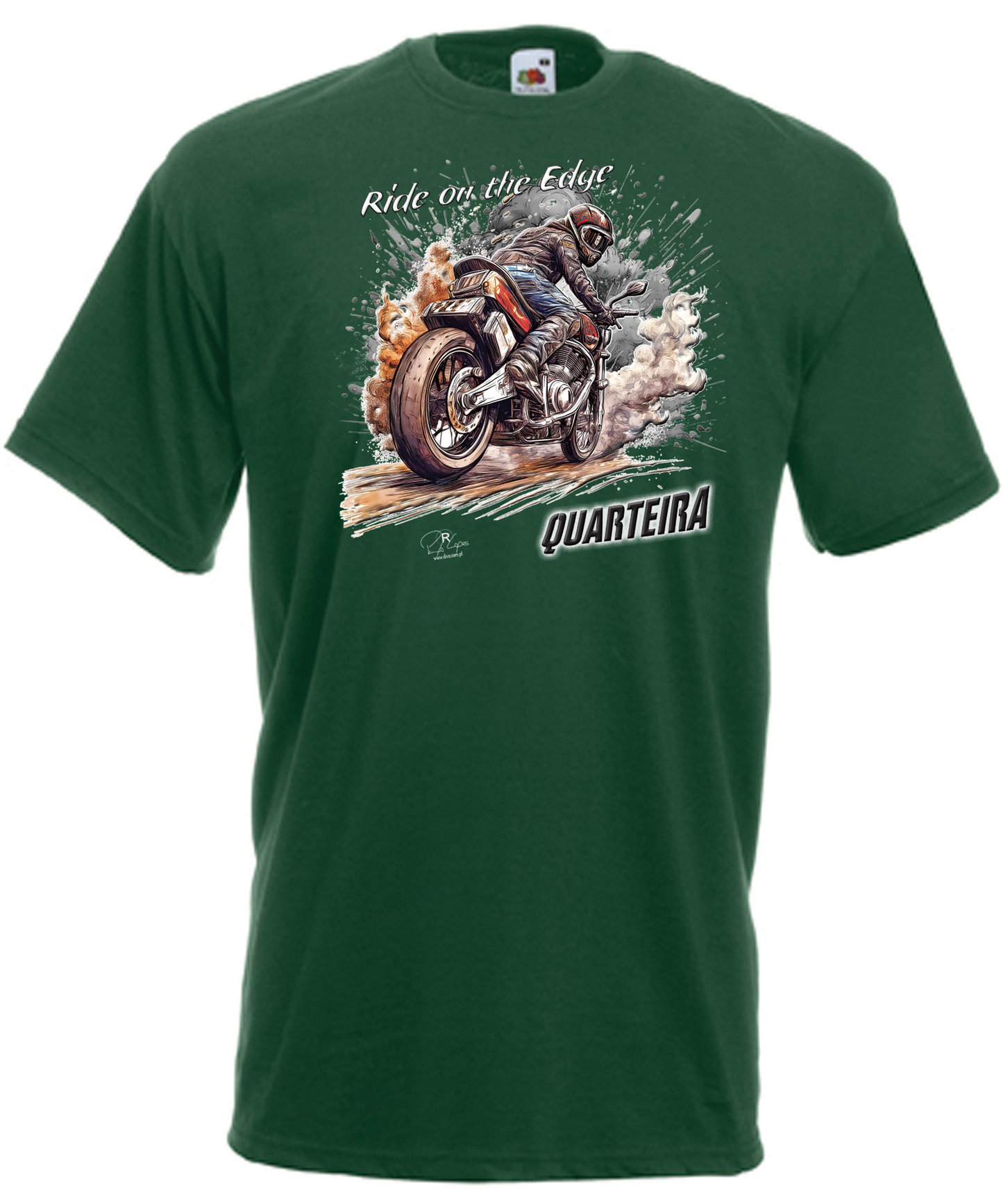 T-shirt Ride on the Edge Quarteira