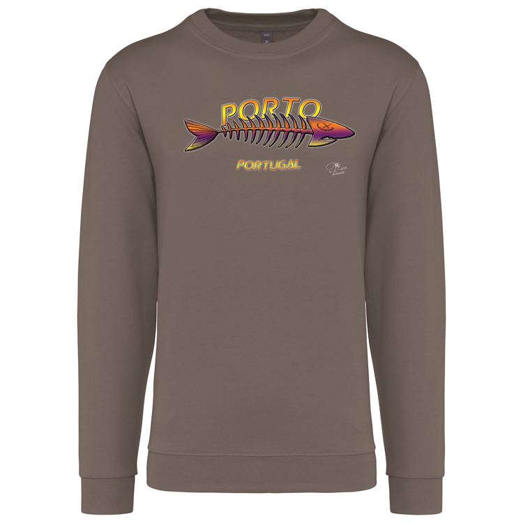 Sweatshirt Kariban sem Capuz Espinha Porto