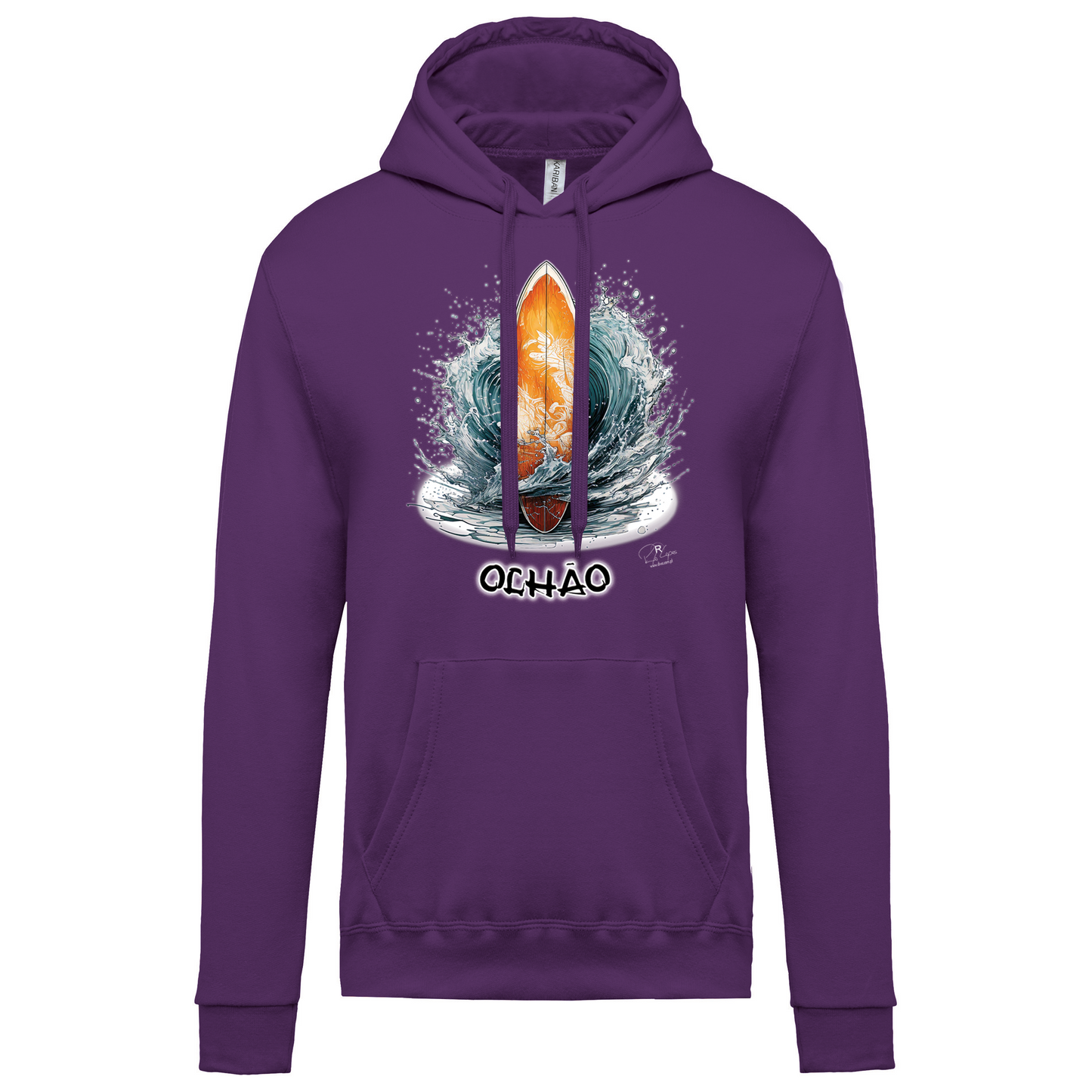Sweatshirt Kariban com Capuz Prancha Olhão