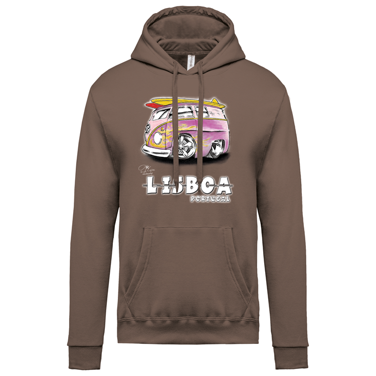 Sweatshirt Kariban com Capuz Gorduxinha Lisboa