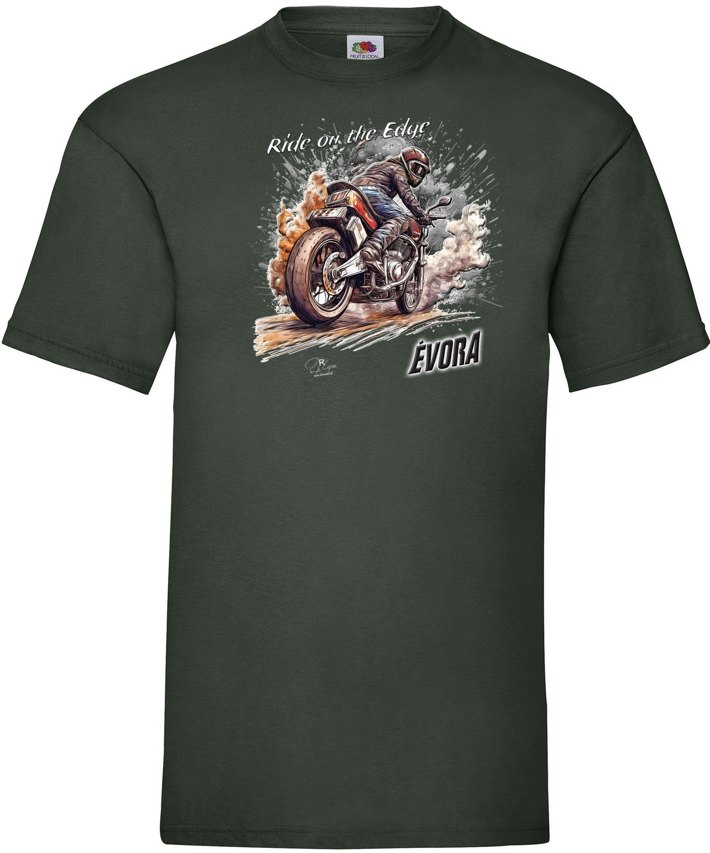 T-shirt Ride on the Edge Évora