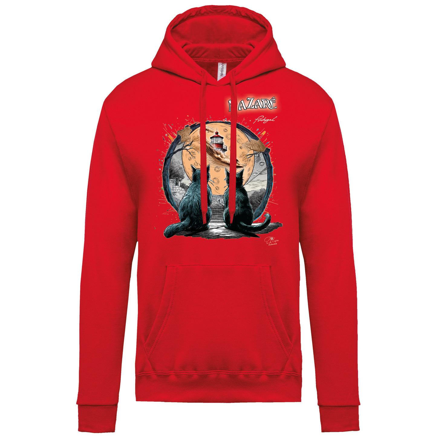 Sweatshirt Kariban com Capuz Luar Nazaré