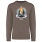 Sweatshirt Kariban sem Capuz Prancha Faro