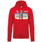 Sweatshirt Kariban com Capuz Pegadas Tavira