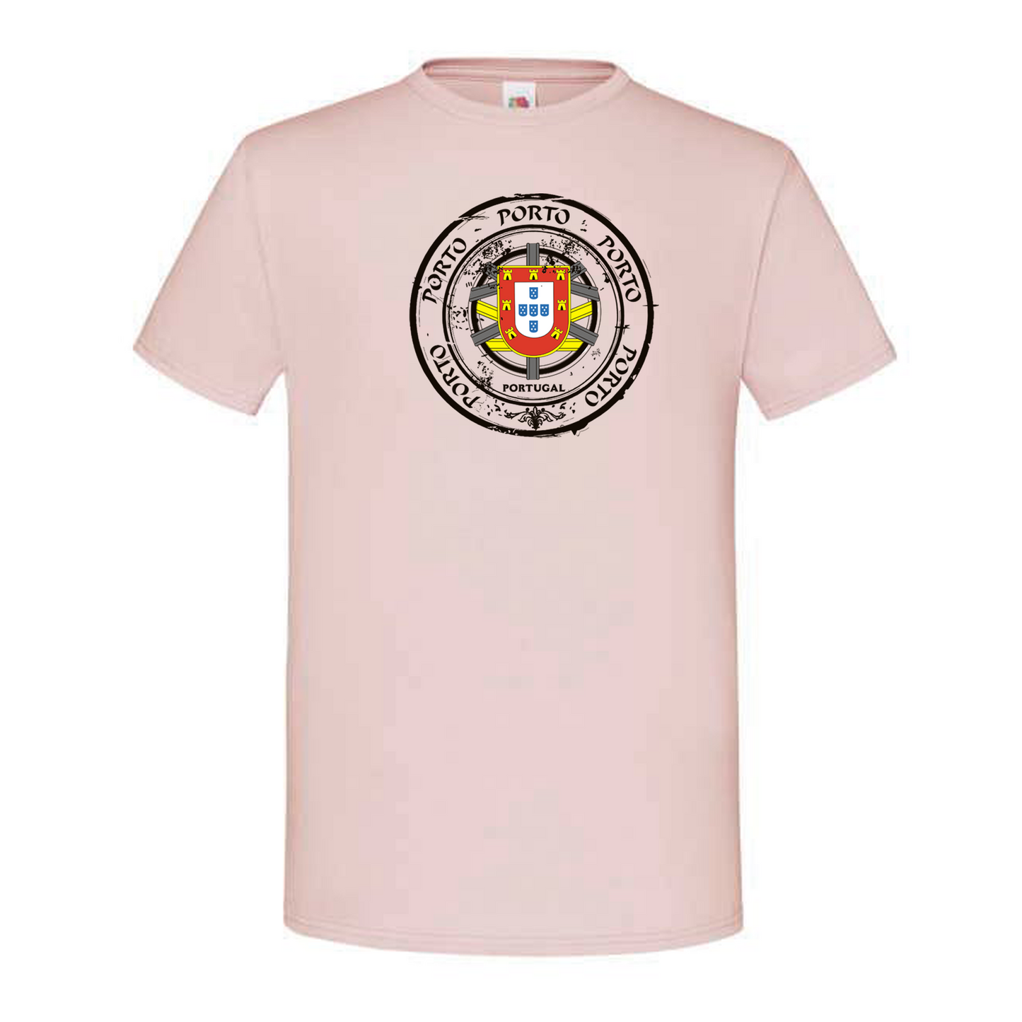 T-shirt Fruit of the Loom, Iconic, 150g, Selo Escudo Porto