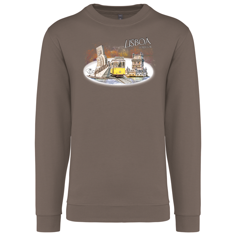 Sweatshirt Kariban sem Capuz Monumentos Belém