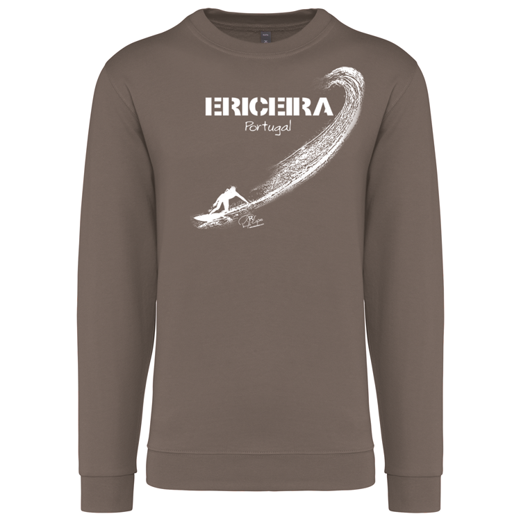 Sweatshirt Kariban sem Capuz Surf Ericeira