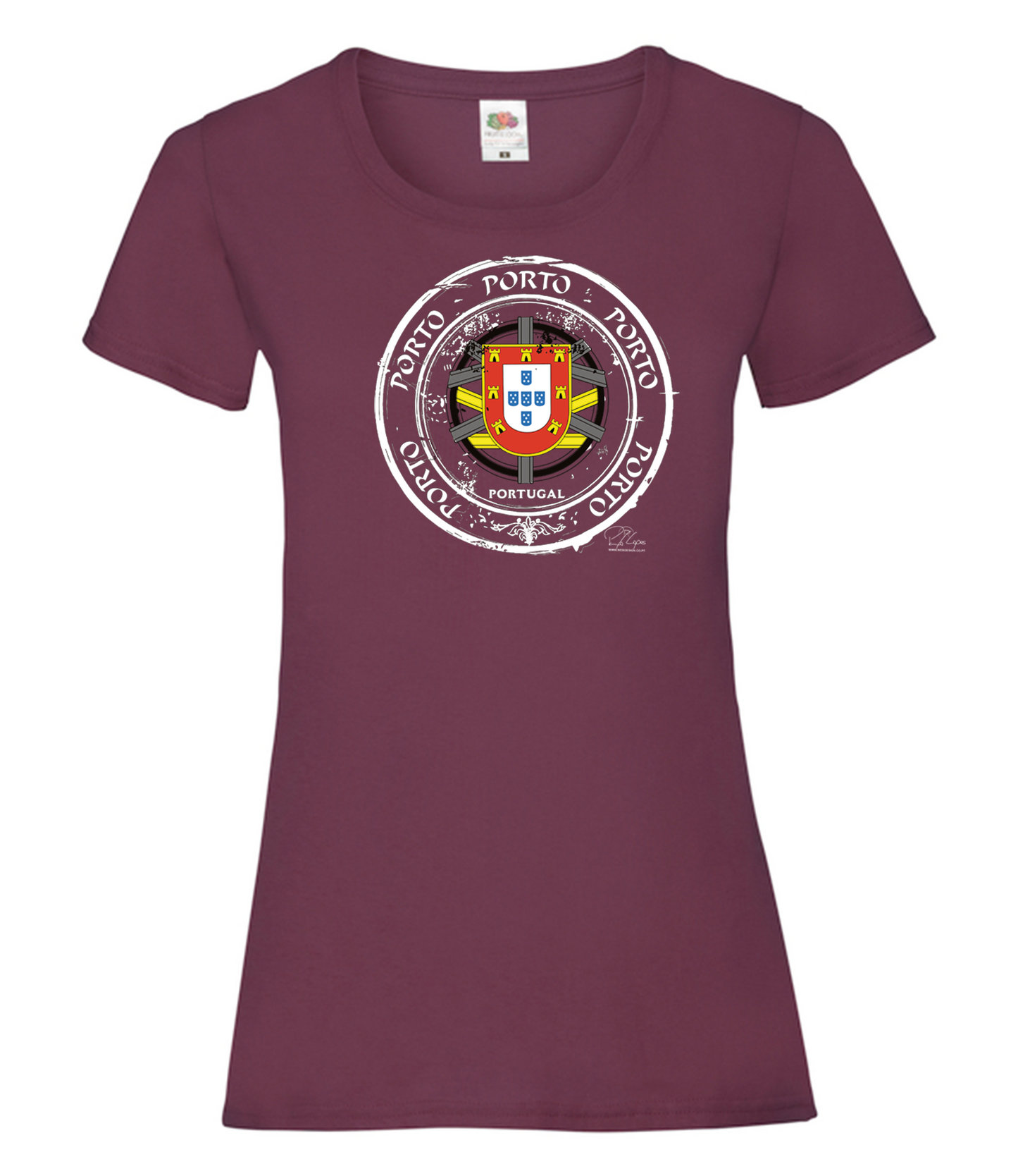 T-shirt Senhora Selo Escudo Porto