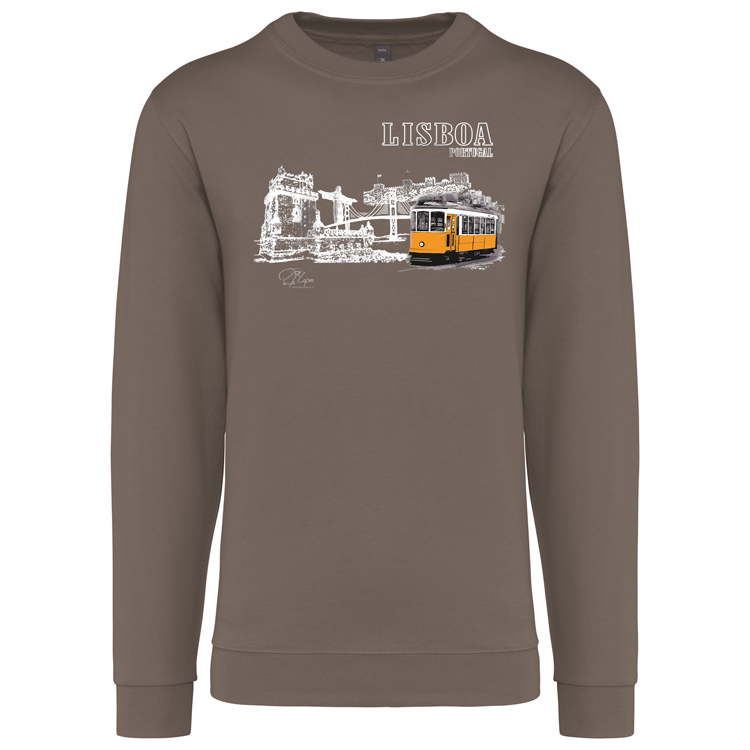 Sweatshirt Kariban sem Capuz Monumentos Lisboa