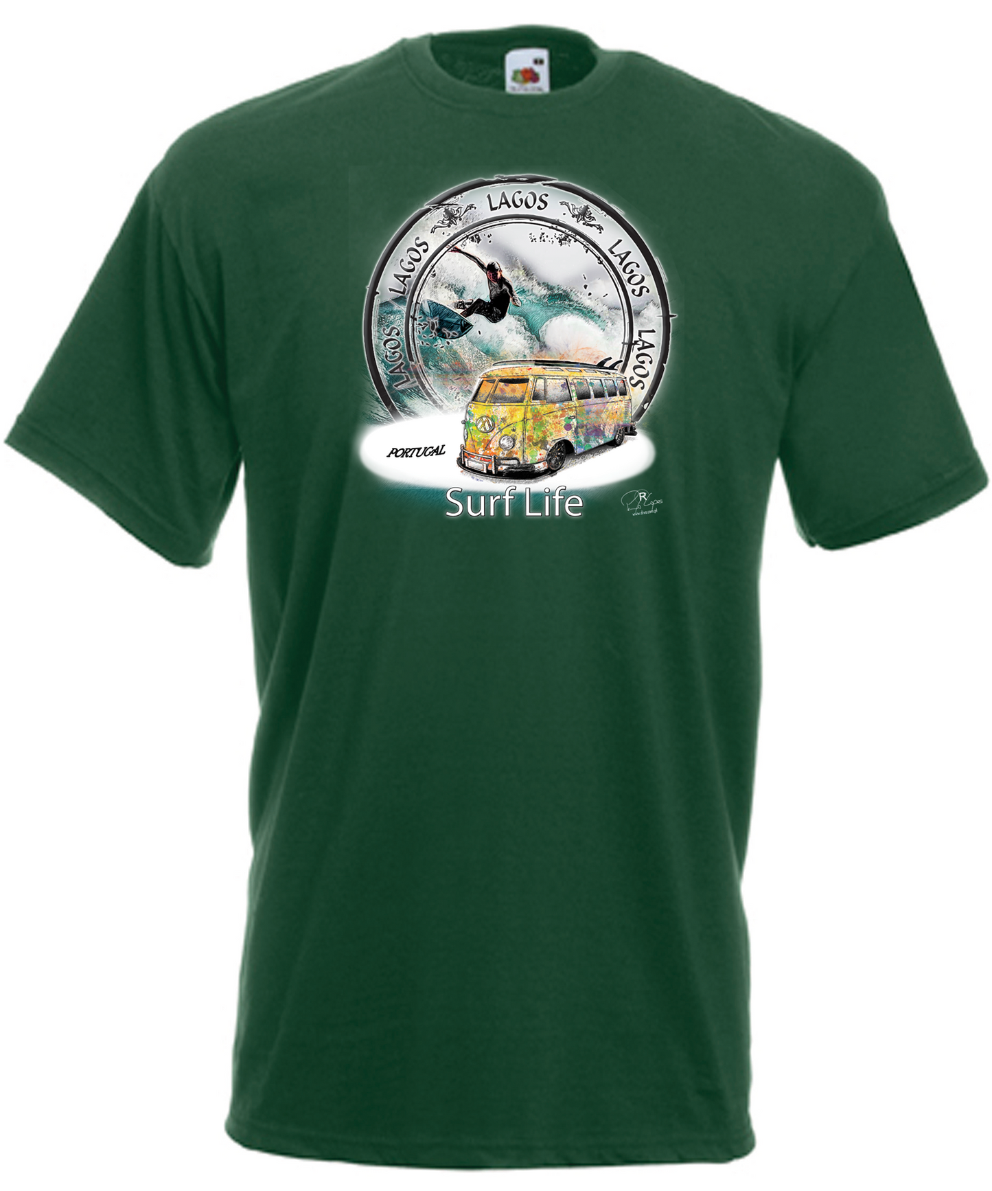 T-shirt Surf Life Lagos