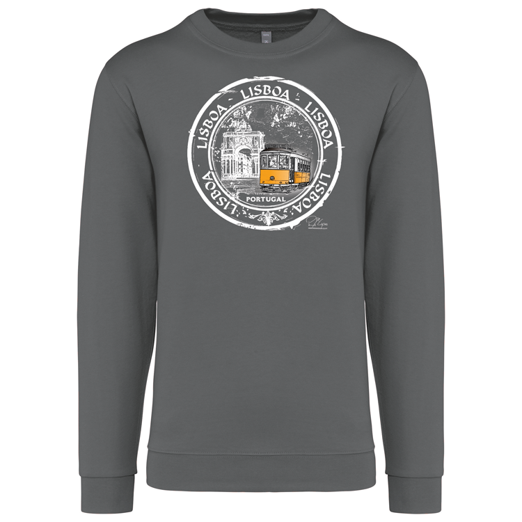 Sweatshirt Kariban sem Capuz Selo 1