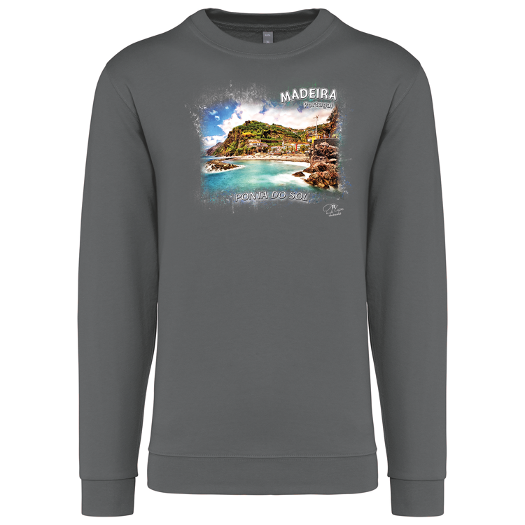 Sweatshirt Kariban sem Capuz Ponta do Sol
