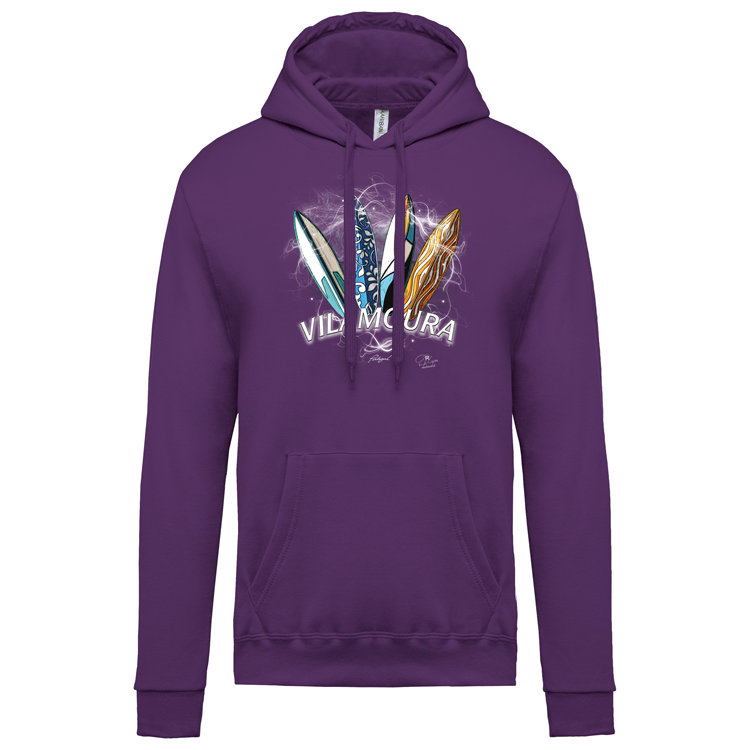 Sweatshirt Kariban com Capuz Surfboards Vilamoura