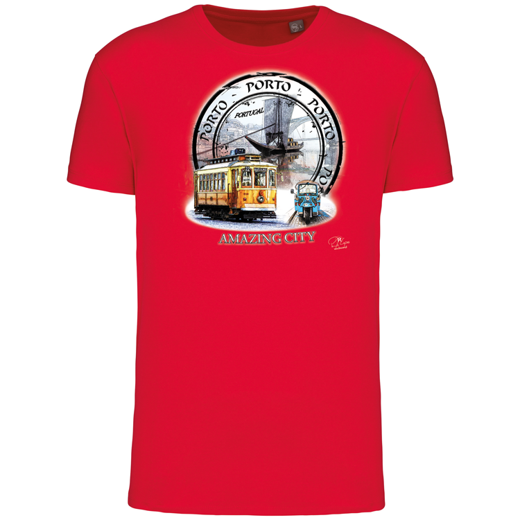 T-Shirt Algodão Biológico Amazing City Porto