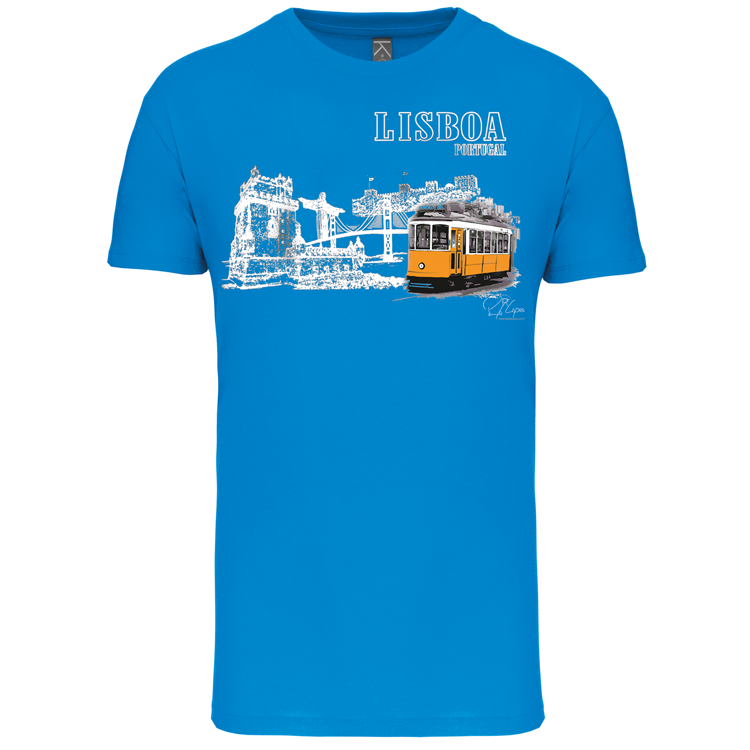 T-Shirt Algodão Biológico Monumentos Lisboa