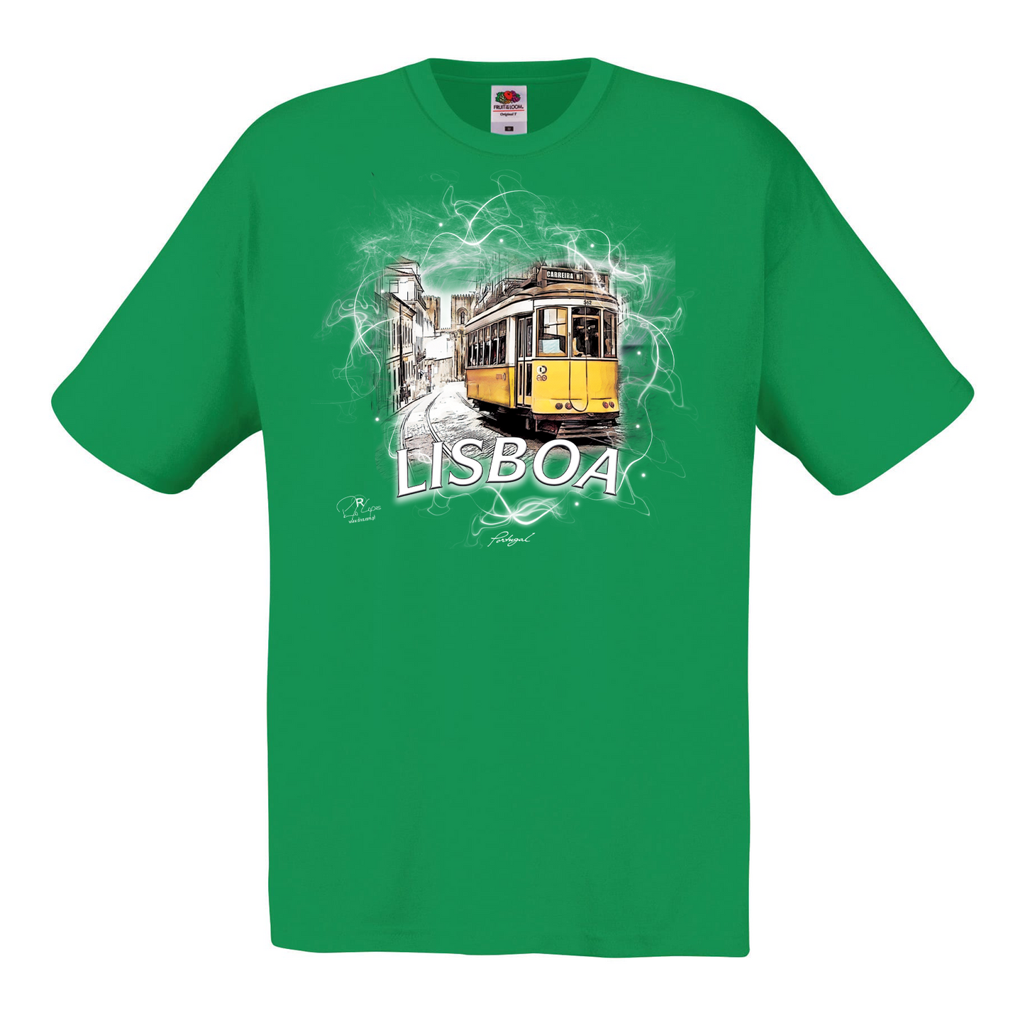T-shirt Fruit of the Loom, Original 145g, Carreira 28 Lisboa