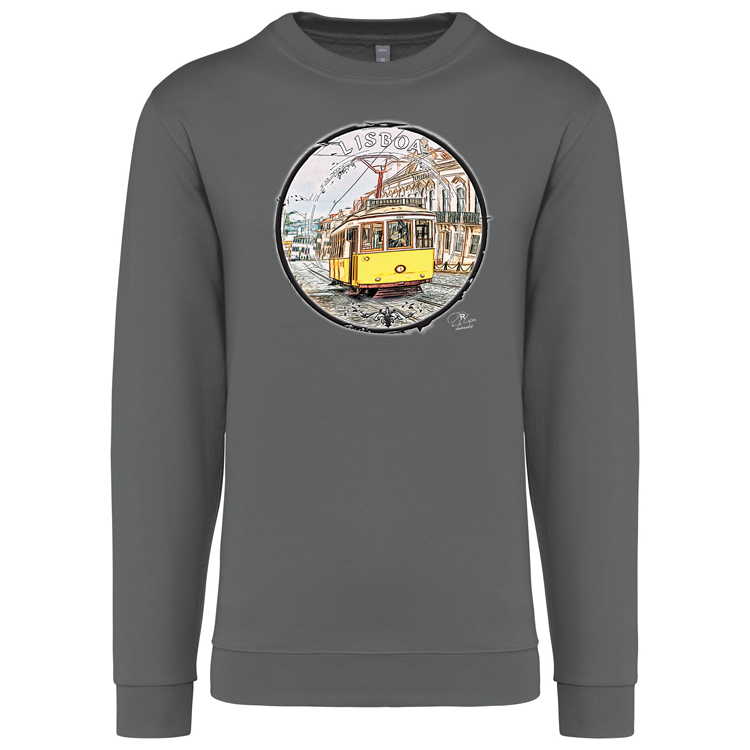 Sweatshirt Kariban sem Capuz Calçada do Combro