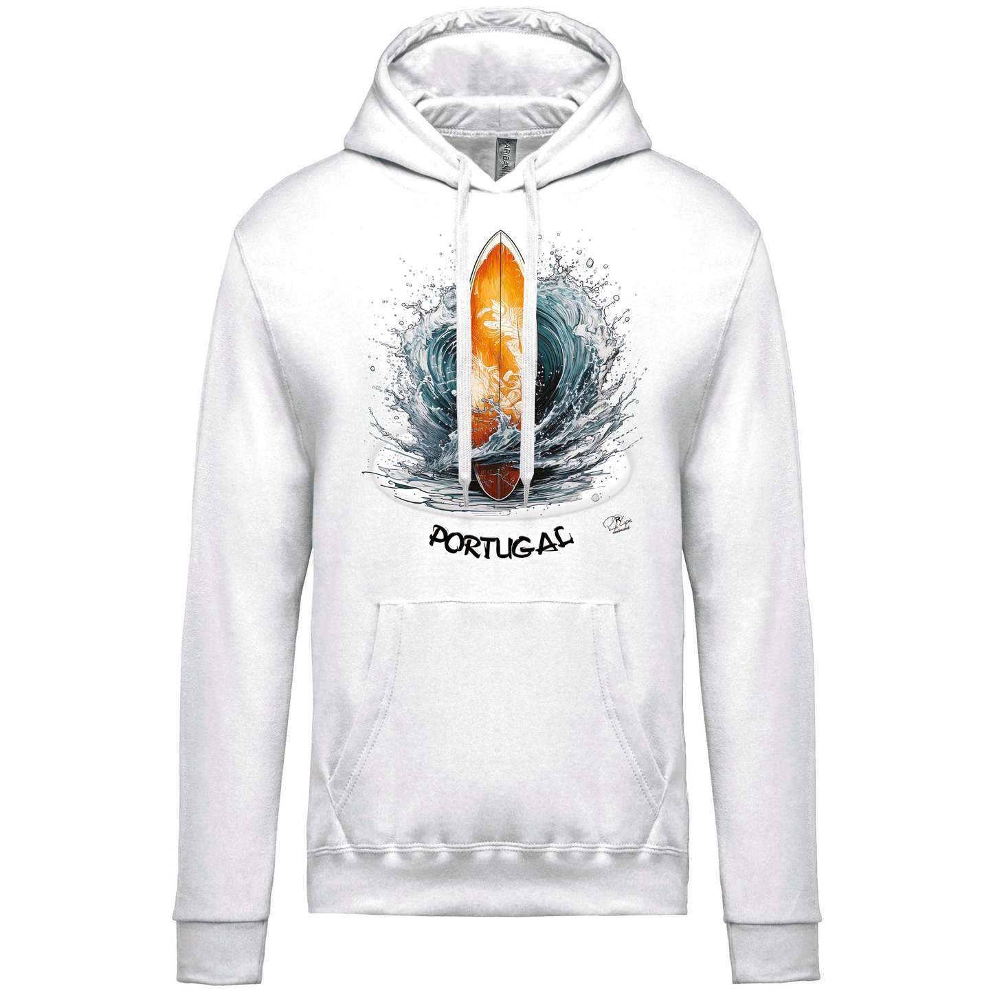 Sweatshirt Kariban com Capuz Prancha Portugal